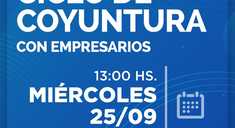 Ciclo de coyuntura con empresarios organizado por el CECIS en Río IV